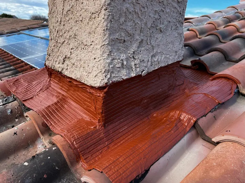 Étanchéité autour d’une cheminée à Évry (91) — ERGB Compagnons